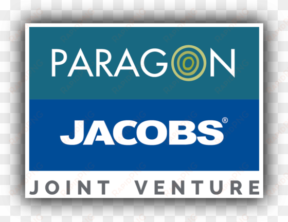 paragon is pleased to partner with jacobs as a joint - graphic design