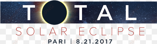 pari total solar eclipse logo - graphic design