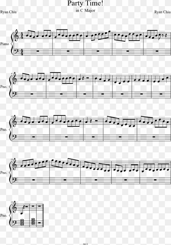 party time sheet music composed by ryan chiu 1 of 1 - fur elise musescore