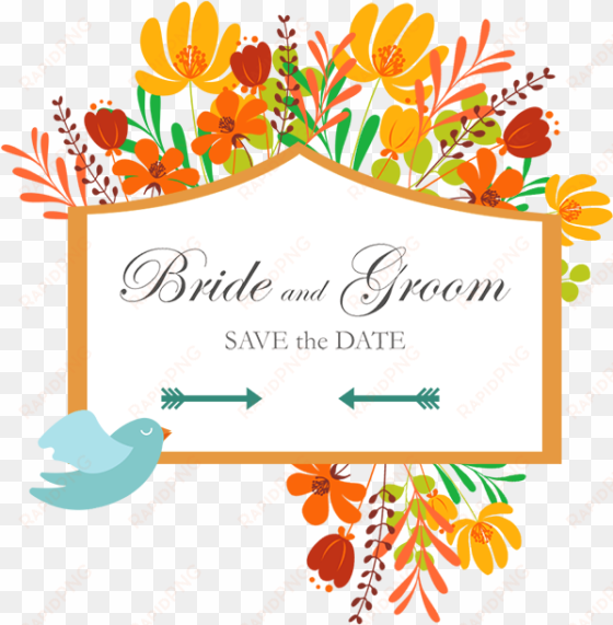 pattern wedding greeting cards, rose wedding invitations, - illustration