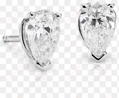 pear cut diamond studs - pear cut diamond stud earrings