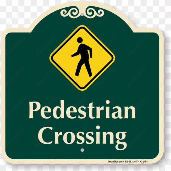 pedestrian crossing learn more - watch out for the dogs