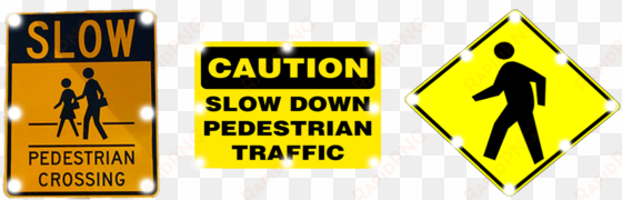 pedestrian signs 3 - lyle tr-038-18ha traffic sign,24 x 18in,r and bk/yel