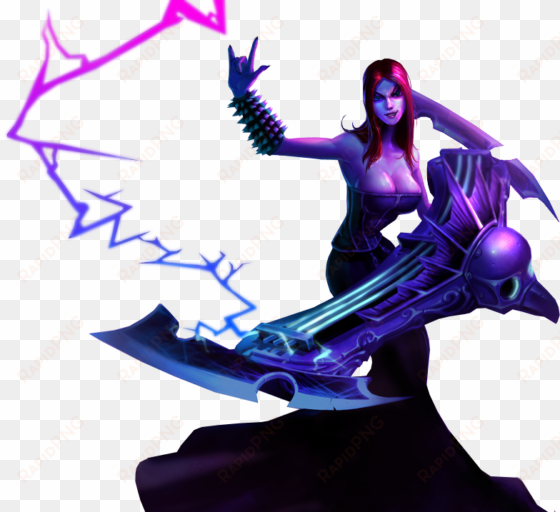 pentakill sona skin old splashart png image - pentakill sona