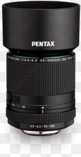 pentax hd da 55 300mm f/4 - pentax 55-300mm f4.5-6.3 da plm wr lens