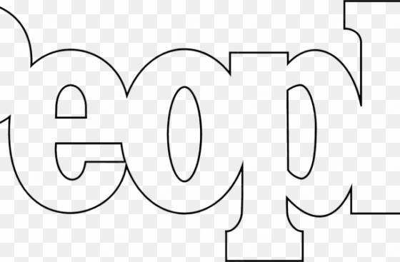 people magazine - magazine people white logo