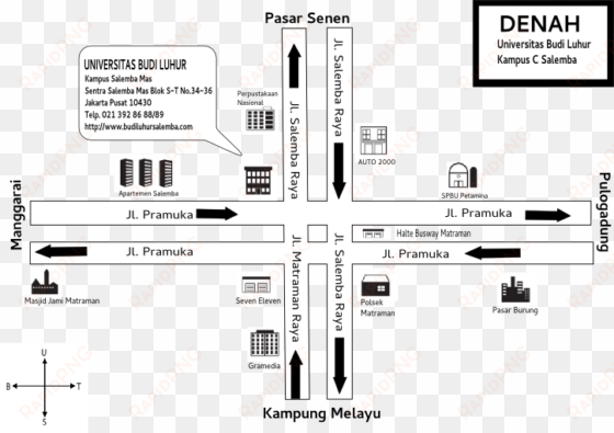 peta 03 apr 2014 - contoh denah lokasi sederhana
