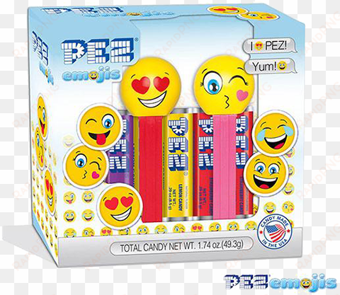 pez emojis candy dispenser twin pack - pez: from austrian invention to american icon