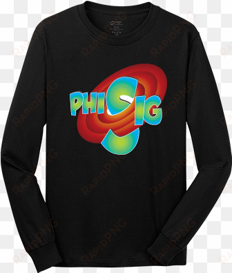 phi sigma kappa space jam rush - long-sleeved t-shirt