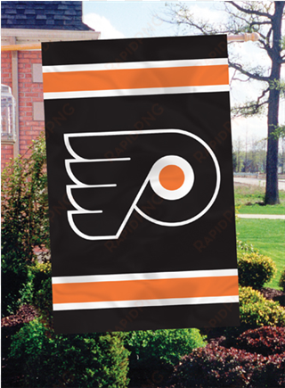 philadelphia flyers applique banner flag - nhl pittsburgh penguins applique banner flag