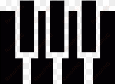 piano keys vector - piano keys icon vector