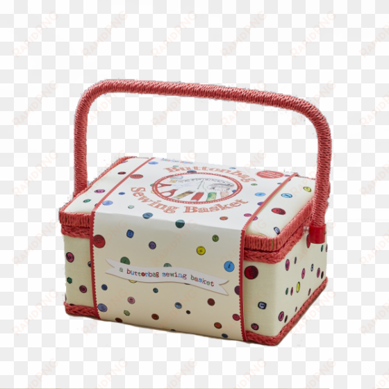 picture of buttonbag large sewing box - button bag large sewing box