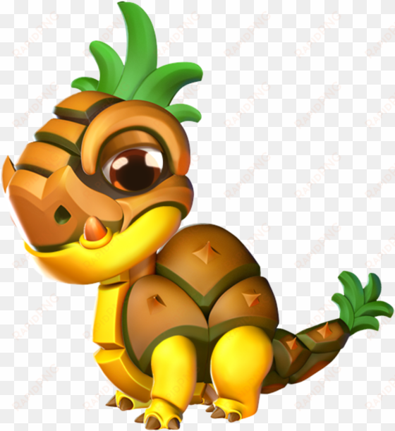 pineapple dragon baby - dragon mania legends pineapple
