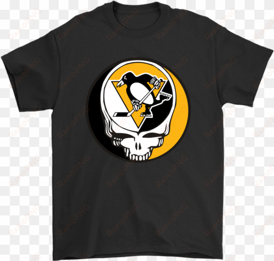 pittsburgh penguins grateful dead steal your face hockey - pittsburgh penguins