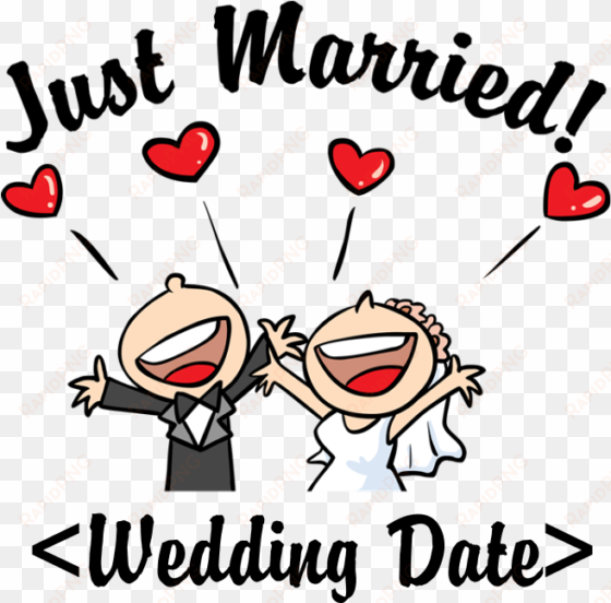 png just married transparent just married - just married (add your wedding date) mug