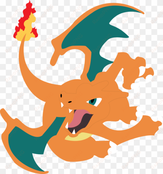 pokemon clipart fire pokemon - charizard vector