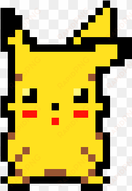 pokemon pikachu - perler bead pokemon pikachu