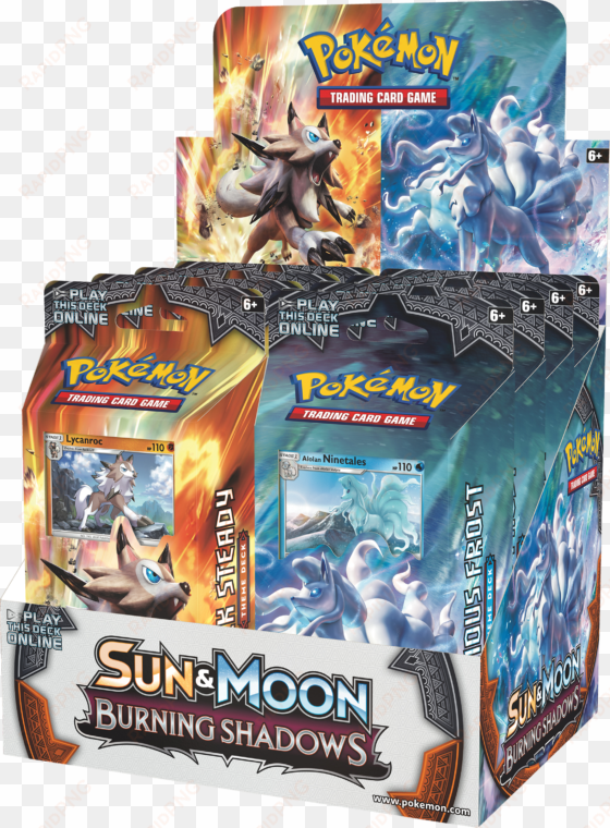 pokemon sun & moon - pokemon sun & moon burning shadows theme deck