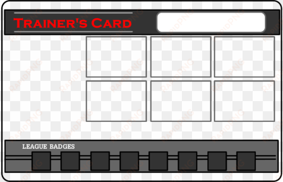pokemon trainer card templates 145882 - blank pokemon trainer card