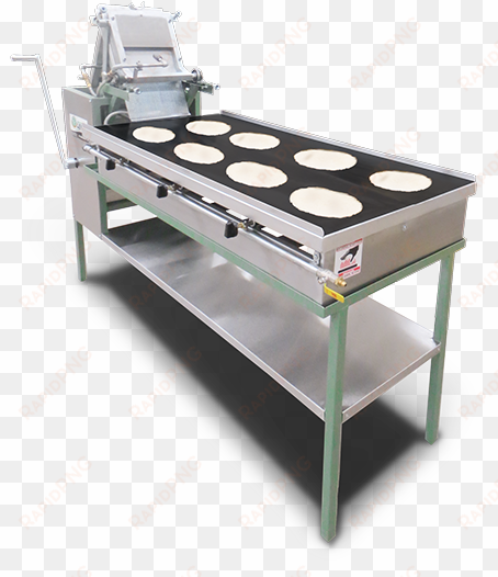 prensa comal gas-2 8bit - maquina de tortillas dibujo