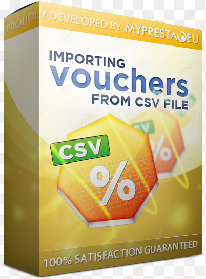 prestashop import vouchers from csv big - csv voucher