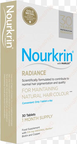 prevent grey hair - nourkrin woman