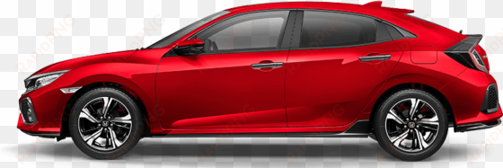 previous - honda civic hatch 2017 red