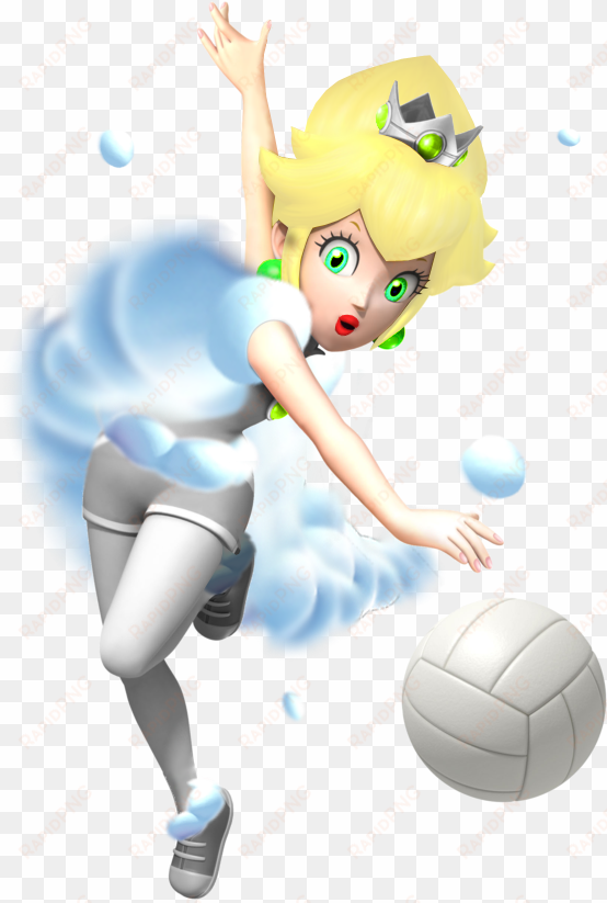 princess lumi - volleyball - mario sports mix peach