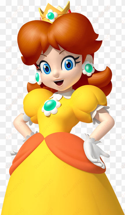 princess peach clipart crown - amiibo super mario - daisy