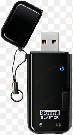 pro usb sound card powered by thx trustudio - creative sound blaster x fi