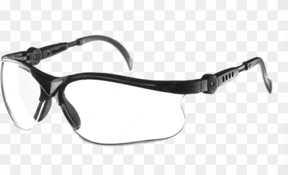 protective glasses with clear, non-scratch lenses - gafas de proteccion png