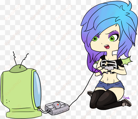 ps1 forever chibi - cartoon