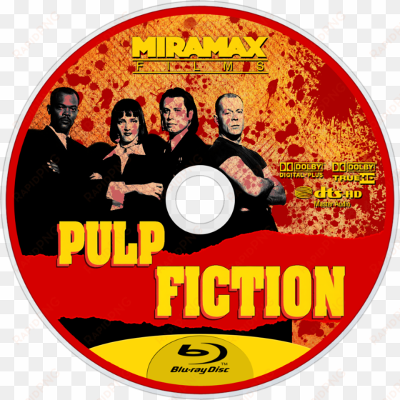 pulp fiction bluray disc image - pulp fiction blu ray disc
