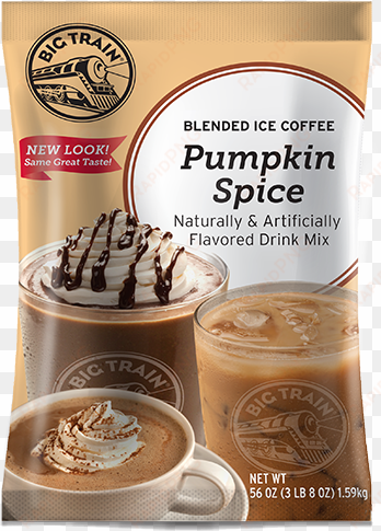pumpkin spice big train ice blended coffee powder mix - big train pumpkin spice latte