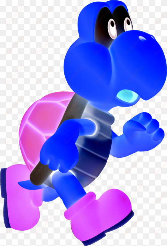 purple koopa troopa - negative banana bro fantendo