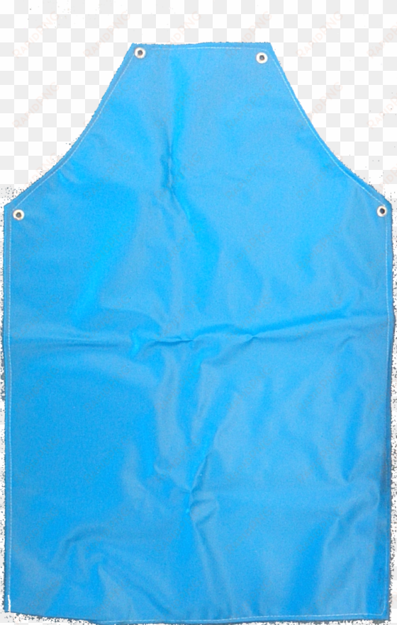 pvc blue apron - vest