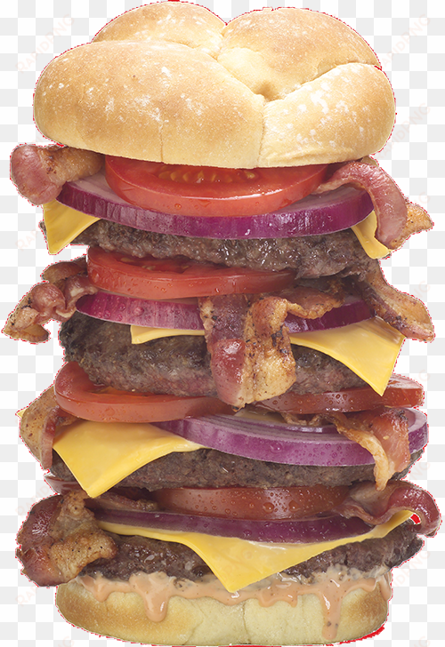 quadruple bypass burger from heart attack grill, las - octuple burger