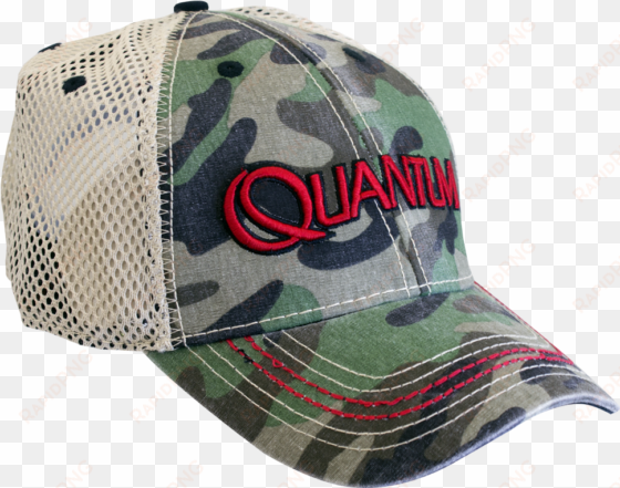 quantum® camo hat primary view - quantum fishing hats
