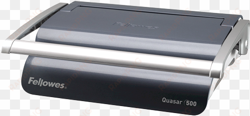 quasar™ 500 comb binding machine w/starter kit - quasar 500 binding machine