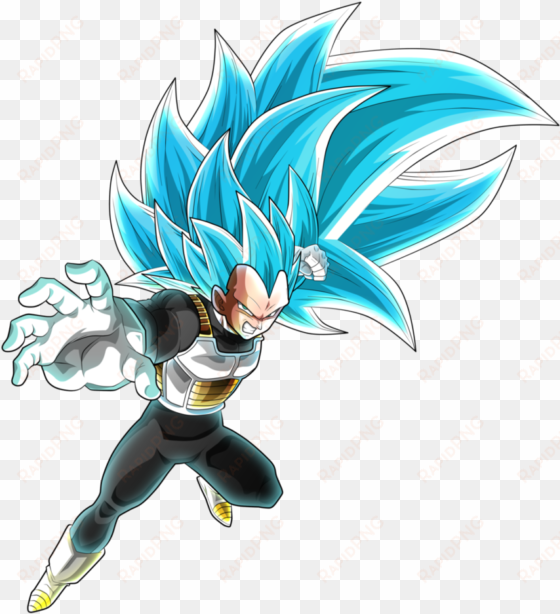 raditz super saiyan forms - vegeta ssj blue 3