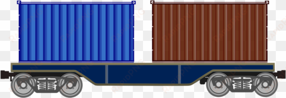 railroad car rail transport train goods wagon - wagons png