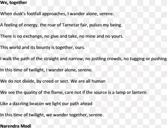 ravi mantha on twitter - journey poems by narendra modi