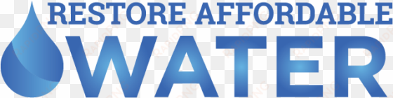 raw - water can be saved