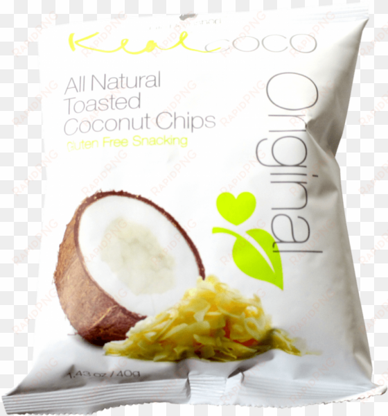 real coco all natural toasted coconut chips - tostones