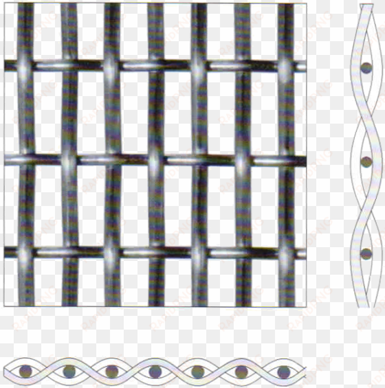 rectangular oblong woven wire mesh - rectangle