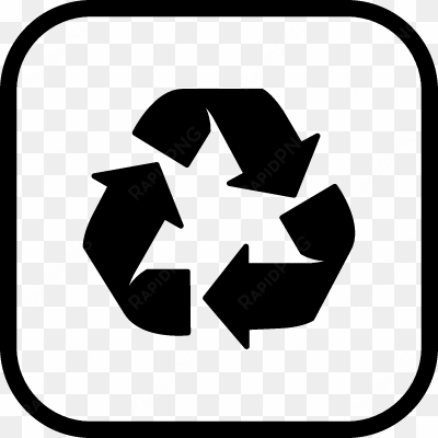 recycle sign vector - recycle icon