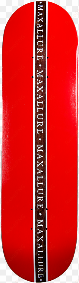 red starting line deck maxallureskateboards - skateboard deck