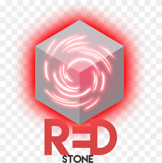 redstone ore logo - graphic design