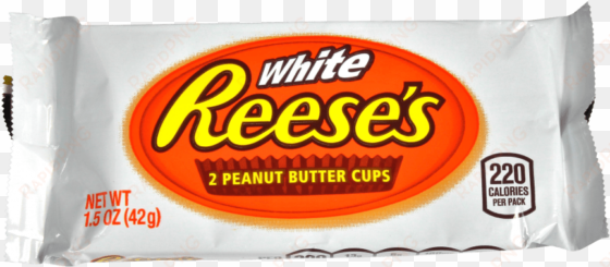 reese's white peanut butter cups - reese's white png