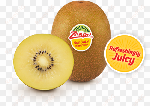 refreshing juiciness and sweet taste - zespri gold kiwifruit